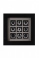 Quadro Decorativo 9 Colares  A60xC60xE5 cm