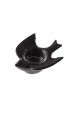 Suporte p/ Vela Formato de Passaro Vidro e Ferro A5xC12xL11 cm