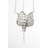Pendente Lotus Cristal Peq. 12X12X14CM