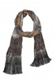 Echarpe em Poliéster Estampa Animal Print Cobra A180xL50 cm
