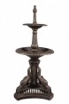 Chafariz em Ferro 2 Quedas com Escultura Peixes  A141xD61 cm