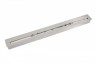 Queimador Lareira a Alcool Aco Inox. Grande 8X12X122CM