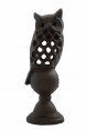 Coruja Decorativa em Ferro Vazado 19,6x7,5X7,4 cm