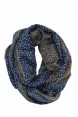 Gola Azul Escuro c/ Estrelas Poliéster 180x100 cm