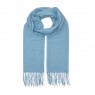 Xale Poliester 348LL Azul Claro 100G 170x65CM