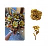 ROSA BANHADO OURO  A18xC6 CM*