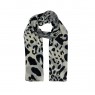 XALE 100%  POLIESTER ANIMAL PRINT OFF WHITE 180X90 CM -