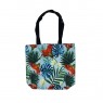 SACOLA SUMMER GREEN FLORAL  40X38 CM 100% POLIESTER
