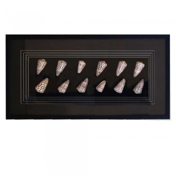 Quadro Decorativo Cones A80xC40xE6 cm