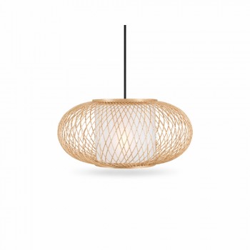 PENDENTE DE BAMBU NATURAL 40 X 30 CM