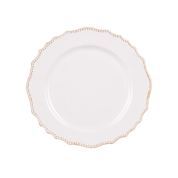 SOUSPLAT BRANCO COM DOURADOL POLIURETANO 33X22