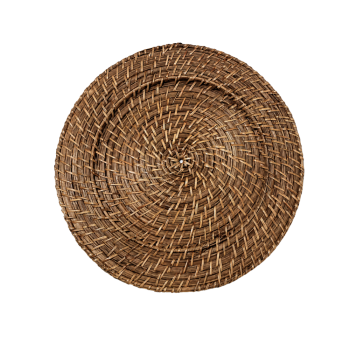 SOUSPLAT REDONDO RATTAN BEGE 33 CM
