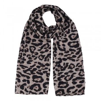 Xale  Animal Print 180x90cm Poliester