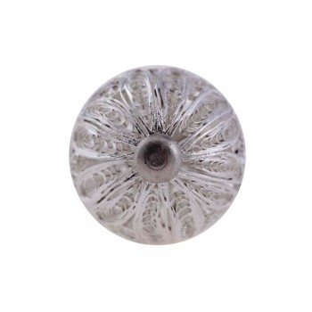 Puxador Porta Metal Prata 2,5X2,5X3CM