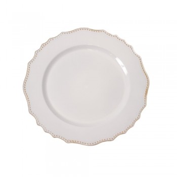 SOUSPLAT BRANCO COM DOURADOL POLIURETANO 33X22