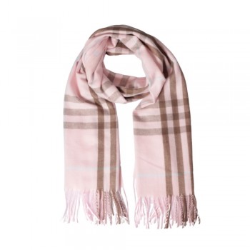 Xale 100% Poliester Rosa e Fendhi 180X70CM