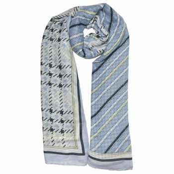 XALE 100%  POLIESTER  SCARF SERENITY 180X90 CM