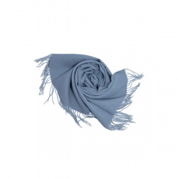 XALE 100% ACRILICO LAUREN DUPLA FACE BLUE/GRAY 180 X 65 CM