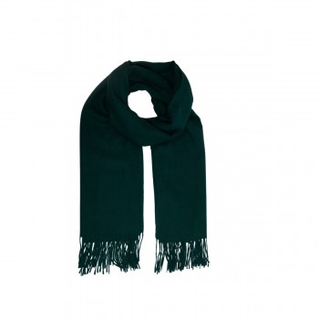 Xale Lisa Acrilico Verde Esmeralda 180X68 CM