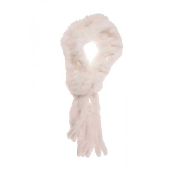 Cachecol Pele Ecológica Branco A112xL10 cm