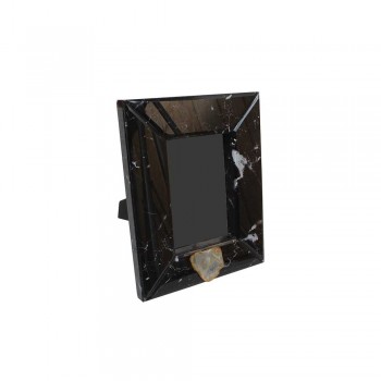 Porta Retrato Laca com Vidro Black 2,5X21,5X26CM