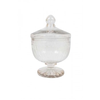 Bomboniere  Trabalhado c/ Base e Tampa 15x15x21 cm