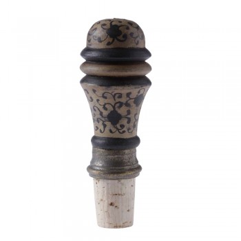 Fechador Garrafa Cortiça e Madeira C10xD4CM