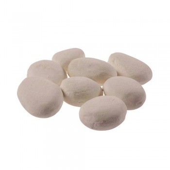Pedra Cerâmica Branca 24pcs 7X23X32CM