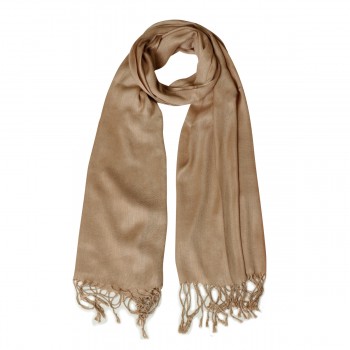 Echarpe Lisa Fendhi com Franjas Viscose 100g 160x55cm