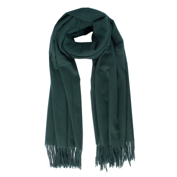 Xale Lisa Acrilico Verde Esmeralda 180X68 CM