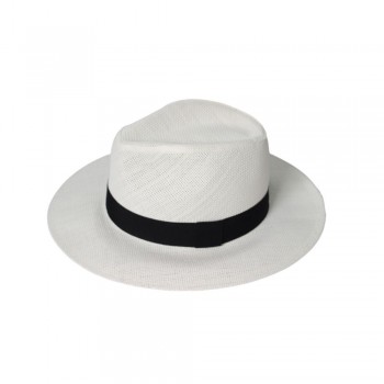 Chapeu Panama Off White 100% Papel Tam U