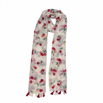 XALE 100%  POLIESTER CHERRY 180X90 CM