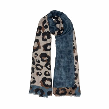 XALE 100%  POLIESTER ANIMAL PRINT COLORS 180X90 CM
