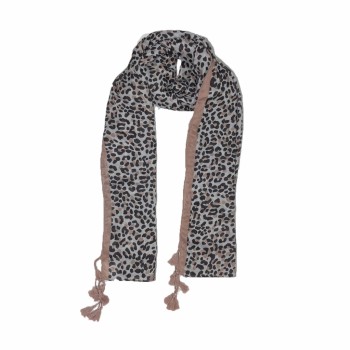 XALE 100%  POLIESTER ANIMAL PRINT PELE 180X90 CM