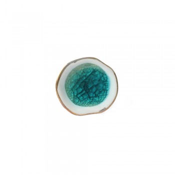 PUXADOR CERAMICA PEDRA AZUL 4X4X3 CM