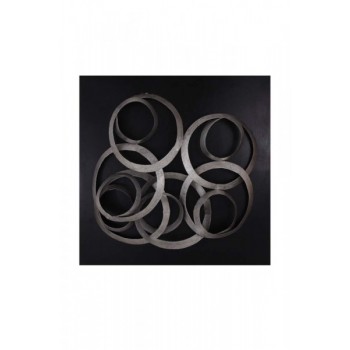 Quadro Circulo de Aco  A120xL120xE12 CM