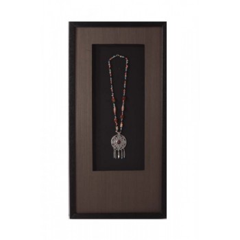 Quadro Decorativo com Colar A80xL40xE6 cm