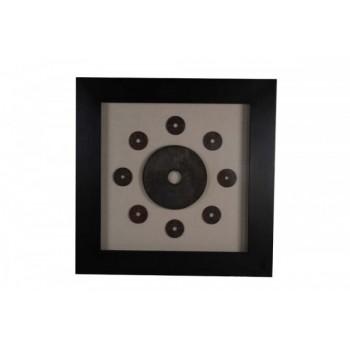 Quadro Decorativo Circulos 7x120x120x cm