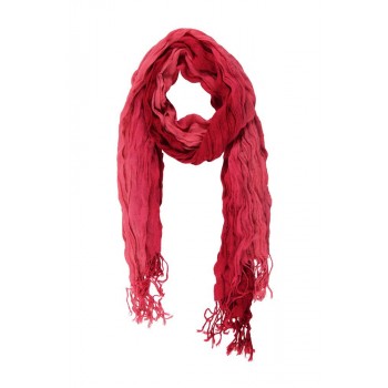 Echarpe Acrílico Amassado Degradê Vermelho A180xL70 cm