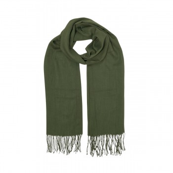 Xale Poliester Lisa- 214 Verde Militar 100G 170x65CM